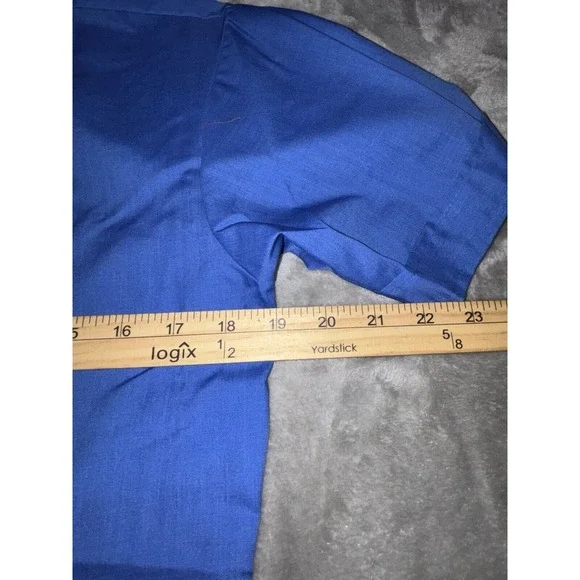 Vintage British Imperial Mens Dress Shirt Permanent Press Small 14-14 1/2 - Picture 9 of 10